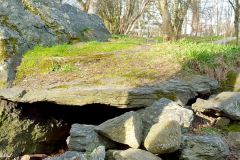 Rogaland - Stavanger - Klovstein flyttblokk på Eiganes-Stokka
