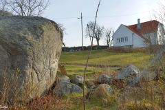 Rogaland - Stavanger - Knutmannsteinen flyttblokk på Byhaugen