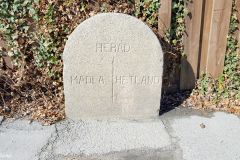 Rogaland - Stavanger - Grensestein Madla-Hetland - Krysset Madlaveien og Sisikveien
