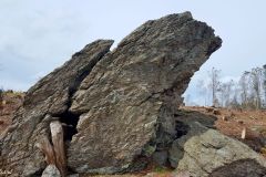 Rogaland - Stavanger - Flyttblokk nordøst for Sørmarkbakken, Ullandhaug øst