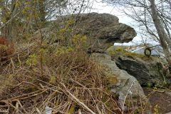 Rogaland - Stavanger - Flyttblokk bak Blåfjellveien, Ullandhaug øst