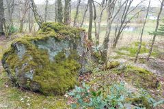 Rogaland - Stavanger - Vannassen - Flyttblokk ved Litle Vannassen
