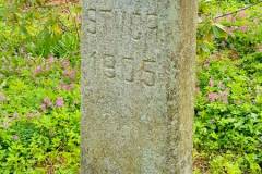 Rogaland - Stavanger - Grensestein 1905 nr 34 - Gamle Madlaveien 14