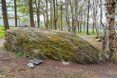 Rogaland - Stavanger - Flyttblokk i skogen ved Lassa skole