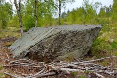 Rogaland - Stavanger - Sørmarka - Flyttblokk mot Hinna (1)