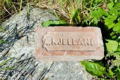 Rogaland - Stavanger - Hafrsfjord - Tegl fra teglsteinsfabrikken