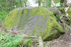 Rogaland - Stavanger - Gauselskogen naturreservat - Flyttblokk
