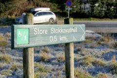 Rogaland - Stavanger - Hålandsvatnet - Stiskille mot Store Stokkavatn