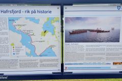 Rogaland - Stavanger - Møllebukta - Infotavle - Hafrsfjord - Jærkysten