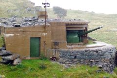 Rogaland - Stavanger - Mosterøy - Fjøløy Fort - 12.7 cm SK C/34 kanon