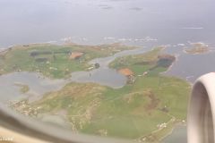 Rogaland - Rennesøy - Utsikt mot Utstein og Fjøløy - Luftfoto