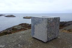Rogaland - Stavanger - Bru - Bruhåve - Skulptur - Kubikkstol (Jørn Rønnau, 2008)