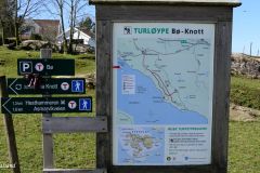 Rogaland - Stavanger - Rennesøy - Bø - Skilt på P-plass