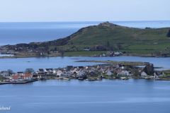 Rogaland - Stavanger - Rennesøy - Knott - Utsikt mot Fjøløy og Finnesandbukta