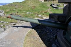 Rogaland - Stavanger - Fjøløy Fort - 12.7 cm SK C/34 kanon