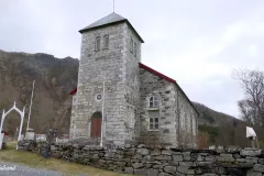 Nordland - Steigen - Engeløya - Steigen steinkirke (ca. 1250)