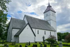 Trøndelag - Stjørdal - Værnes steinkirke