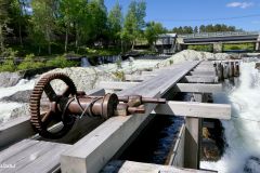 Innlandet - Stor-Elvdal - Atnbrufossen Vannbruksmuseum