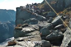 Rogaland - Forsand - Lysefjorden Rundt - Tur til Preikestolen - Preikestolplatået