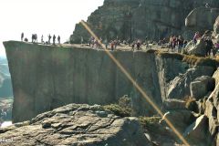 Rogaland - Forsand - Lysefjorden Rundt - Tur til Preikestolen - Preikestolplatået
