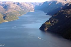 Rogaland - Forsand - Lysefjorden Rundt - Tur til Preikestolen - Preikestolplatået