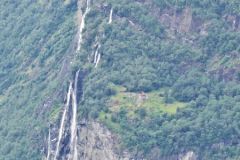 Møre og Romsdal - Stranda - Fv63 - Ørnesvingen utsiktspunkt - Geirangerfjorden - De sju søstre - Knivsflå