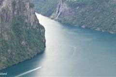 Møre og Romsdal - Stranda - Fv63 - Ørnesvingen utsiktspunkt - Geirangerfjorden