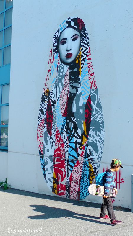 Norway - Rogaland - Stavanger - Street art - Artist: HUSH
