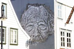 Rogaland - Stavanger - Street art - Artist: Vhils