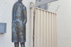 Rogaland - Stavanger - Street Art - Johanna og Broremann - Artist: Ernest Zacharevic