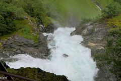 Vestland - Stryn - E15 - Øvstebrufossen