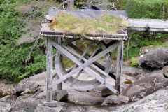 Rogaland - Suldal - Kolbeinstveit - Kvernhusene nedenfor tunet