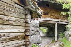 Rogaland - Suldal - Kolbeinstveit - Kvernhusene nedenfor tunet