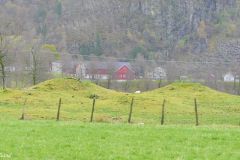 Rogaland - Suldal - Gravhauger på Ritland