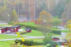 Rogaland - Suldal - Nesflaten - Boligfeltet Kilen, sett fra Energihotellet