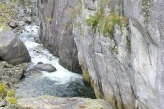 Rogaland - Suldal - Brattlandsdalen utsiktspunkt - Brattlandsdalåa