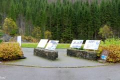 Rogaland - Suldal - Brattlandsdalen - Flesefossen rasteplass