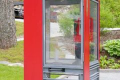 Vestland - Sunnfjord - Sunnfjord museum - Telefonkiosk (ikke vernet)