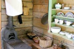 Vestland - Sunnfjord - Sunnfjord museum - Plass-stova husmannsstove