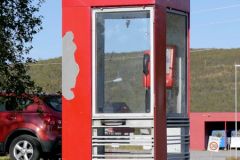 Finnmark - Tana - Tana bru - Telefonkiosk (vernet)