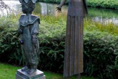 Rogaland - Time - Bryne - Skulptur - Pierrot og Carnevale a Venezia (Fritz Røed)