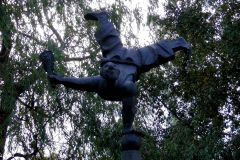 Rogaland - Time - Bryne - Skulptur - Gjøglerfamilien (Fritz Røed)