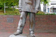 Rogaland - Time - Bryne - Skulptur - Arne Garborg - Fritz Røed skulpturpark