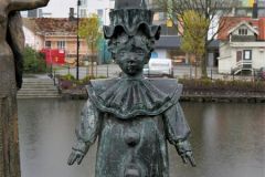 Rogaland - Time - Bryne - Fritz Røed skulpturpark - Pierrot
