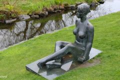 Rogaland - Time - Bryne - Fritz Røed skulpturpark - Skulptur - Fred