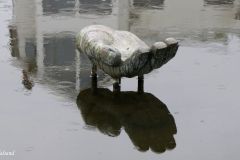 Rogaland - Time - Bryne - Fritz Røed skulpturpark - Skulptur - Omsorg