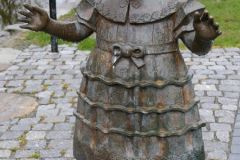 Rogaland - Time - Bryne - Fritz Røed skulpturpark - Skulptur - Liten søndagsprinsesse