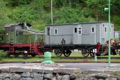 Telemark - Tinn - Mæl stasjon - Igjenplassert togutstyr