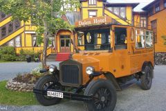 Telemark - Tokke - Dalen Hotel - Foran inngangspartiet
