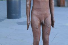 Troms og Finnmark - Tromsø - Kaigata - Skulptur - Man (Antony Gormley, 2016)